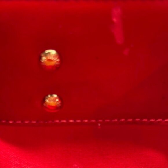 🔥🔥 Louis Vuitton Monogram Red Vernis Tote Bag EUC! - Picture 16 of 16